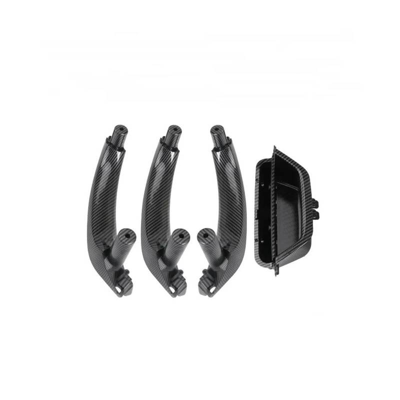 Auto Türgriff Innentürgriffe Für X3 X4 F25 F26 51419209216 Auto Innen Tür Griff Links Rechts Innen Tür Panel Griff Pull Trim Abdeckung Auto Türgriff Innengriff(Carbon RHD 1 Set) von Awqmx