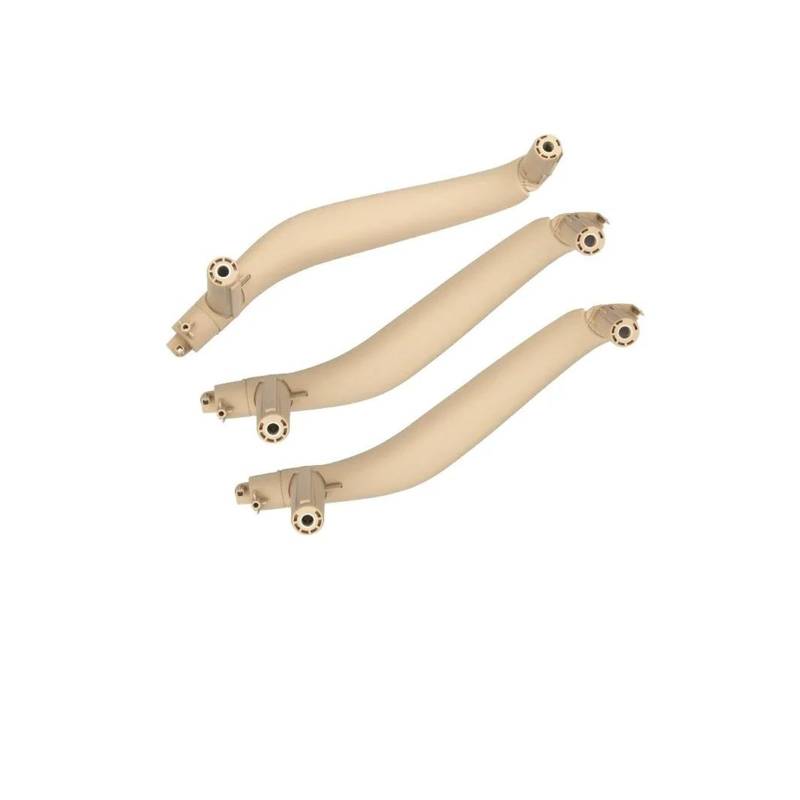 Auto Türgriff Innentürgriffe Für X5 X6 F15 F16 2014-2018 3Pcs LHD Auto Innen Tür Innen Pull Griff Sets Ersatz Auto Türgriff Innengriff(Beige) von Awqmx