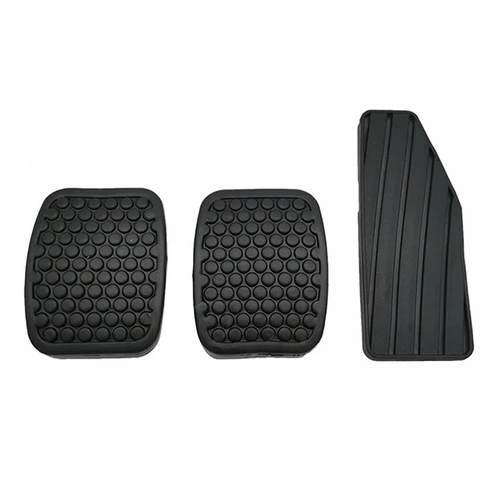 Bremse Pedalkappen Für Suzuki Für Swift Samurai Sidekick Für Vitara Tracker 49751-79001 49451-60B00 3X Bremse Kupplung Gaspedal Gummi Pad Abdeckung Auto Pedale von Awqmx