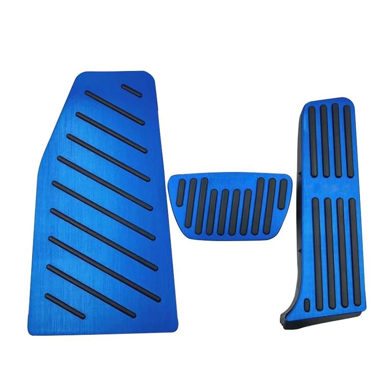 Bremse Pedalkappen Für Toyota Für RAV4 XA50 2019 2020-2023 Für RAV 4 Hybrid Auto Accelerator Gas Bremspedale Fußstütze Pedal Abdeckung Nicht-Slip Pads Auto Pedale(3pcs Blue) von Awqmx