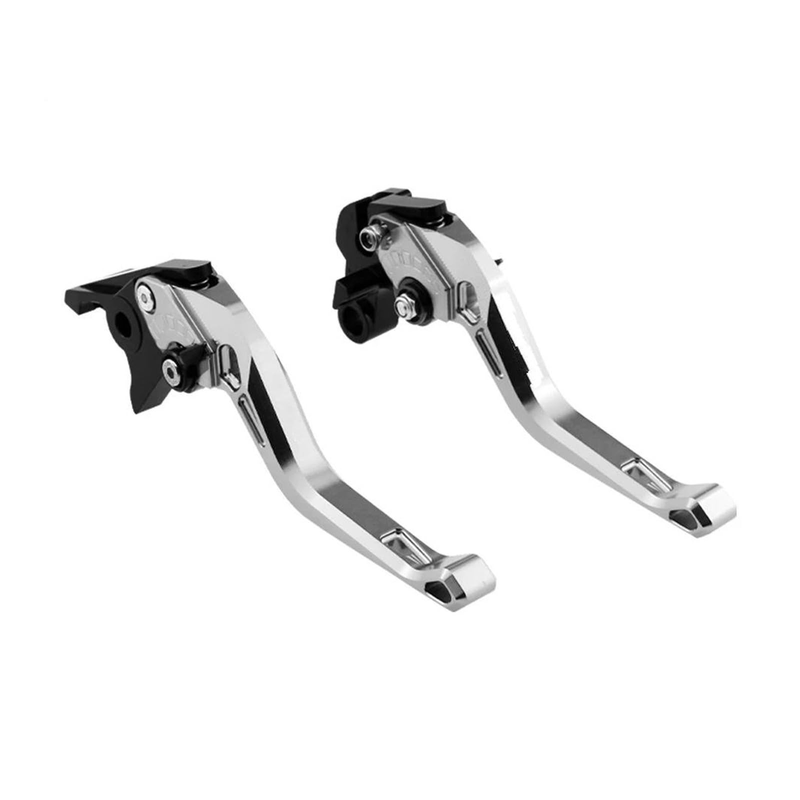 Bremshebel Für 796 Für Monster 11-14 696 Monster 09-14 Motorrad CNC Zubehör Kurze Bremse Kupplung Hebel Set Einstellbar Kupplungshebel Motorrad(L) von Awqmx