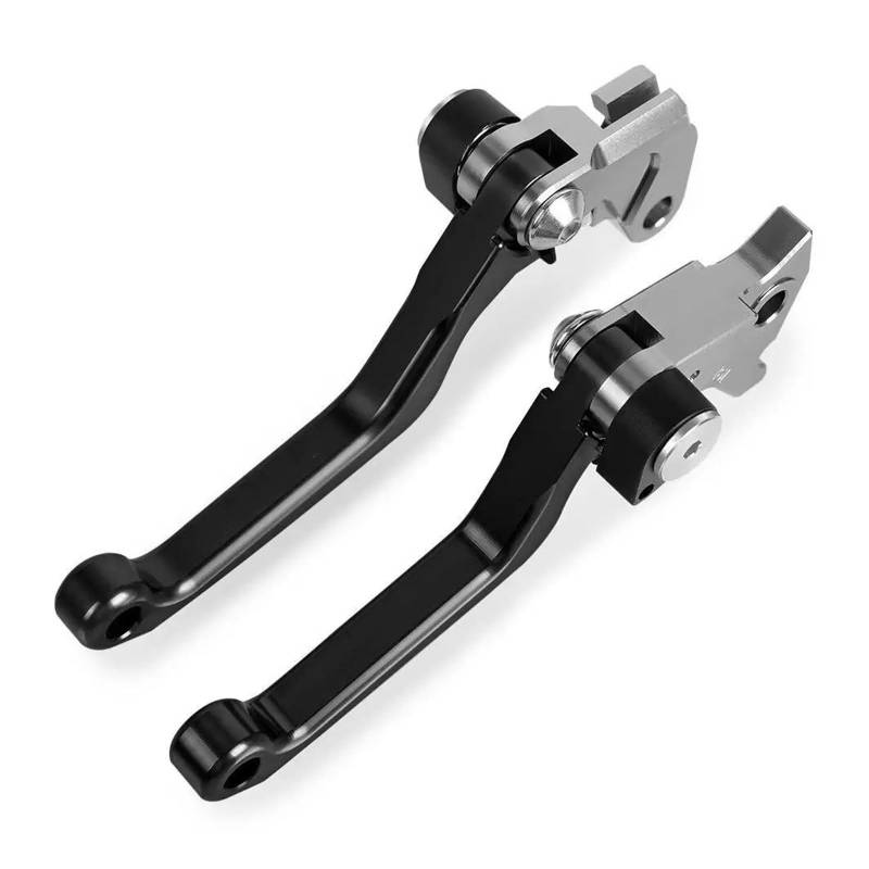 Bremshebel Für DT125 Für DT 125 1987-2005 2004 CNC Aluminium Motorcoss Pit Dirt Bike Pivot Faltbare Bremse Kupplung Hebel Kupplungshebel Motorrad(F) von Awqmx