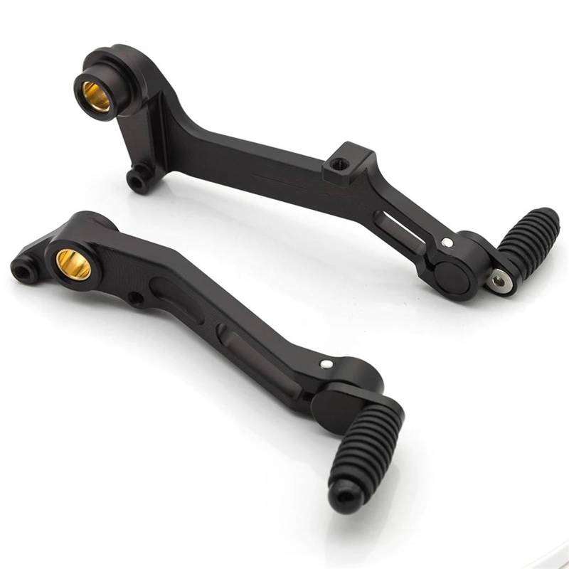 Bremshebel Für Ducati Multistrada 950 CNC Aluminium Motorrad Bremse Getriebe Shifter Shift Pedal Lever Set Kupplungshebel Motorrad(Schwarz) von Awqmx