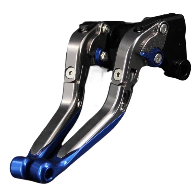 Bremshebel Für Kawasaki Z 900RS Für Z900 RS Für Z900RS 2018 2019 2021 2022 CNC Klappbare Ausziehbare Motorradbremskupplungshebel Kupplungshebel Motorrad(Blue Titanium) von Awqmx