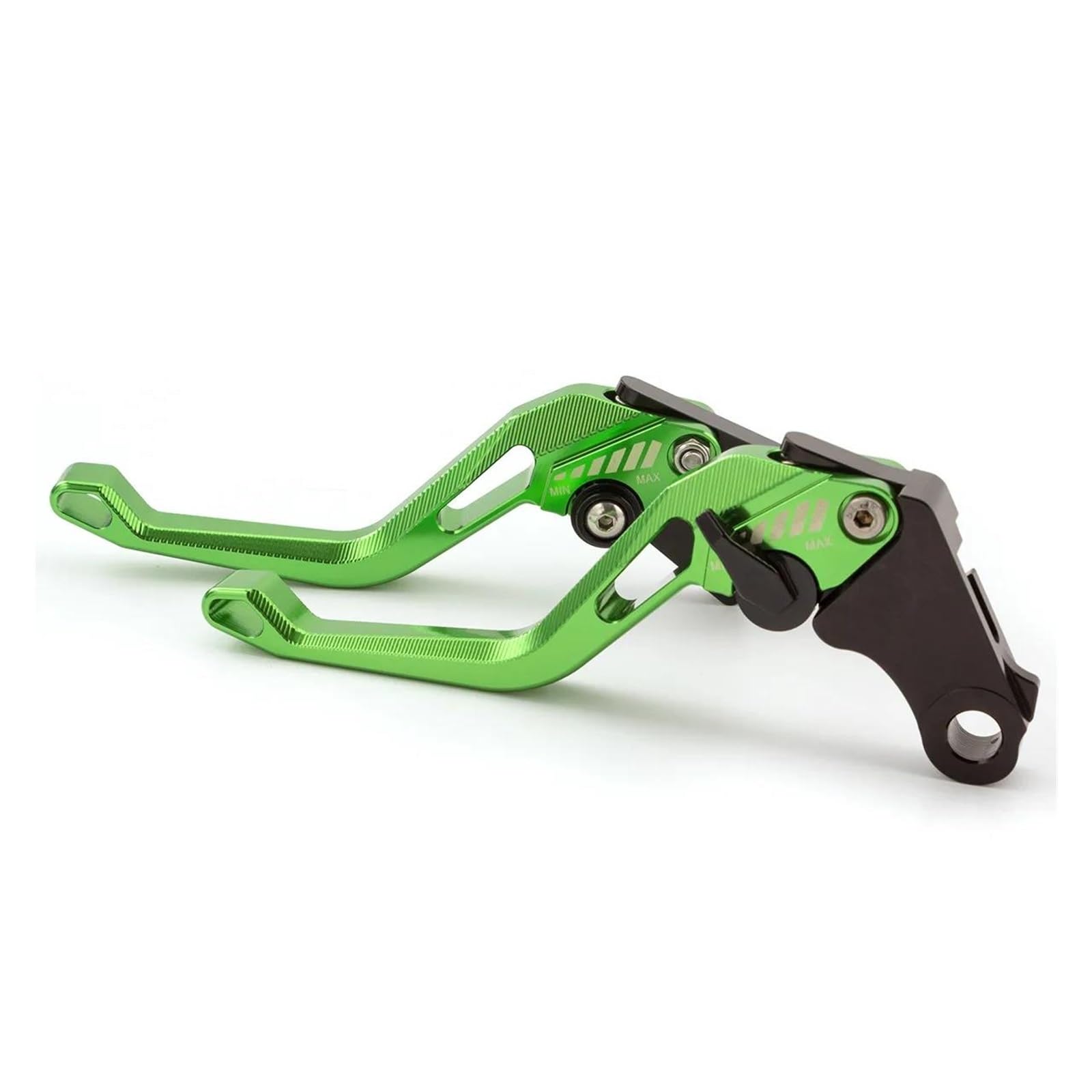 Bremshebel Für Meteor 350 2021 2022 2023 CNC Aluminium 168MM Hebel Griff Zubehör Motorrad Einstellbare Bremse Kupplung Hebel Kupplungshebel Motorrad(3D 168mm Green) von Awqmx