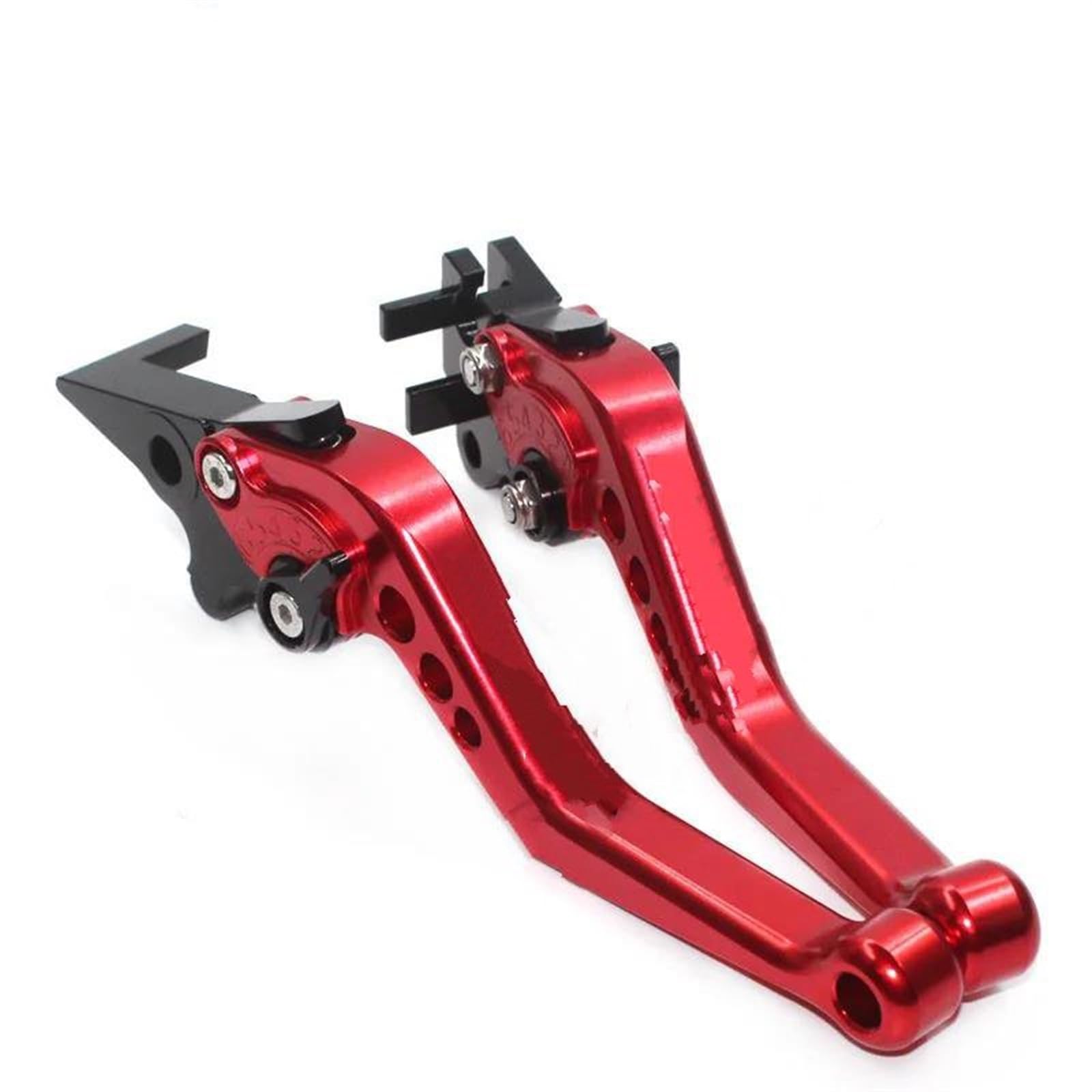 Bremshebel Passend Für CBR600RR 2003-2006 CBR 600 RR CNC-Motorradzubehör Einstellbarer Bremsgriff Kupplungshebel Lenker Kupplungshebel Motorrad(Red) von Awqmx