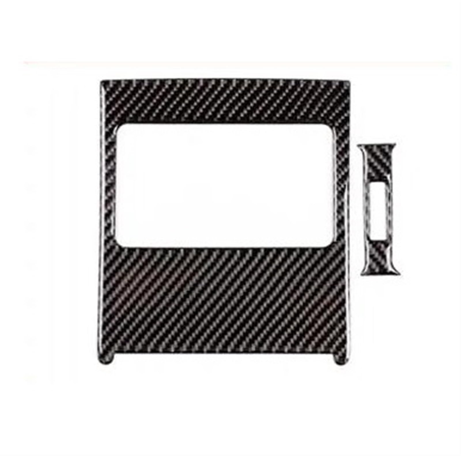 Dekorative Innenbereich Zubehör Auto Styling Dekorative Echt Carbon Fiber Getriebe Zentrale Steuerung Panel Aufkleber Aufkleber Für Für Benz C Klasse W204 2007-2013 Interieur Zubehör(Option 10) von Awqmx