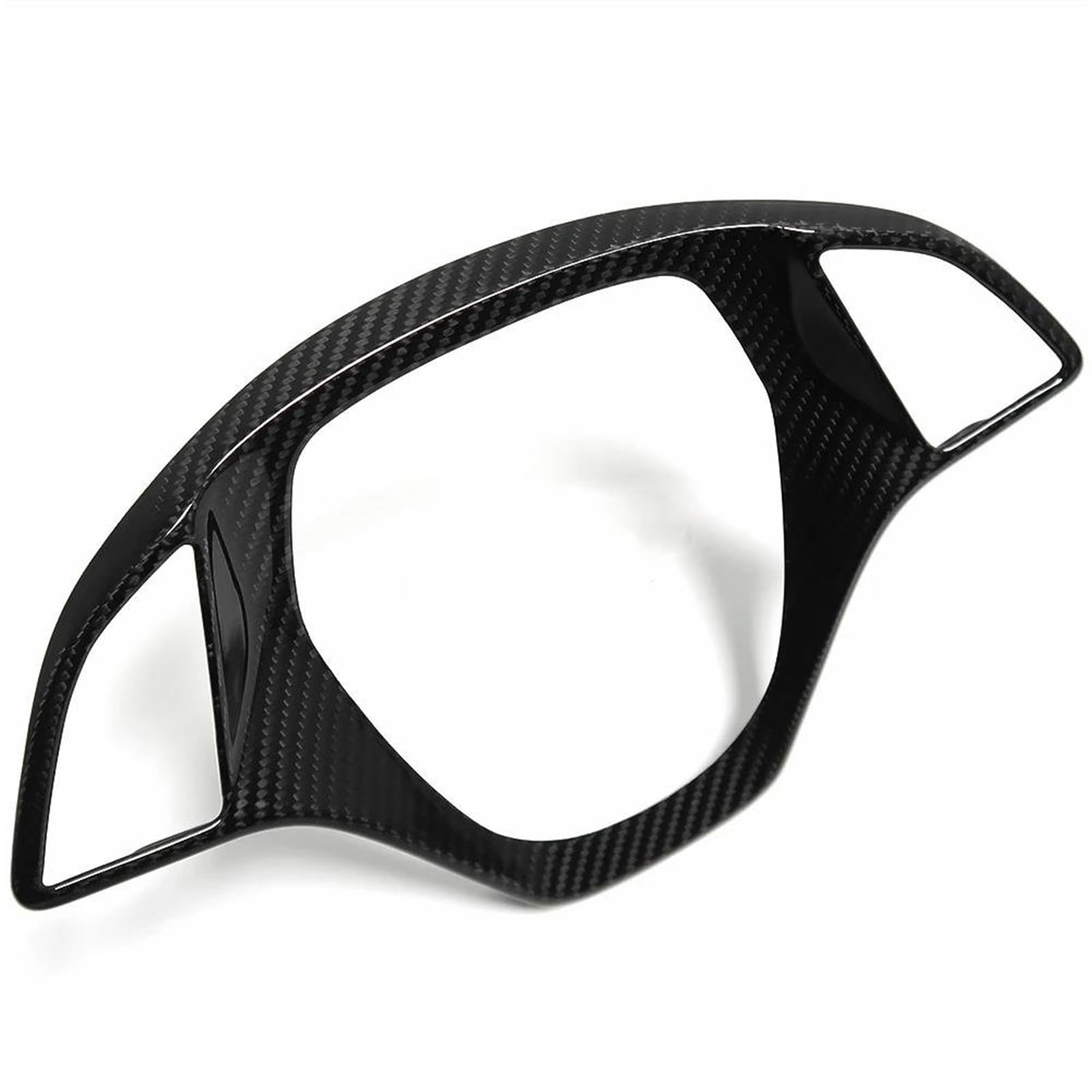 Dekorative Innenbereich Zubehör Carbon Faser Auto Lenkrad Rahmen Dekoration Abdeckung Trim Für Chevrolet Für Corvette Für C7 ZR1 Z06 2014-2019 Auto Zubehör Interieur Zubehör von Awqmx