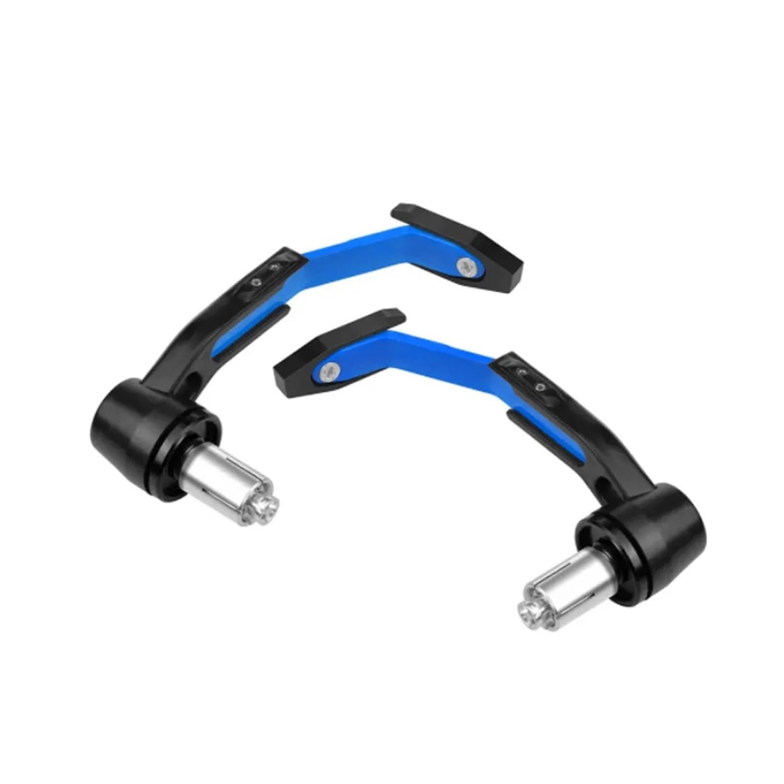 Handschutz Motorrad 22MM Motorrad Universal Handprotektoren Schutz Motocross Dirt Bike Handprotektoren Lenker Guards Aluminium Hand Bar Stehen Lenker Handschützer(Blau) von Awqmx