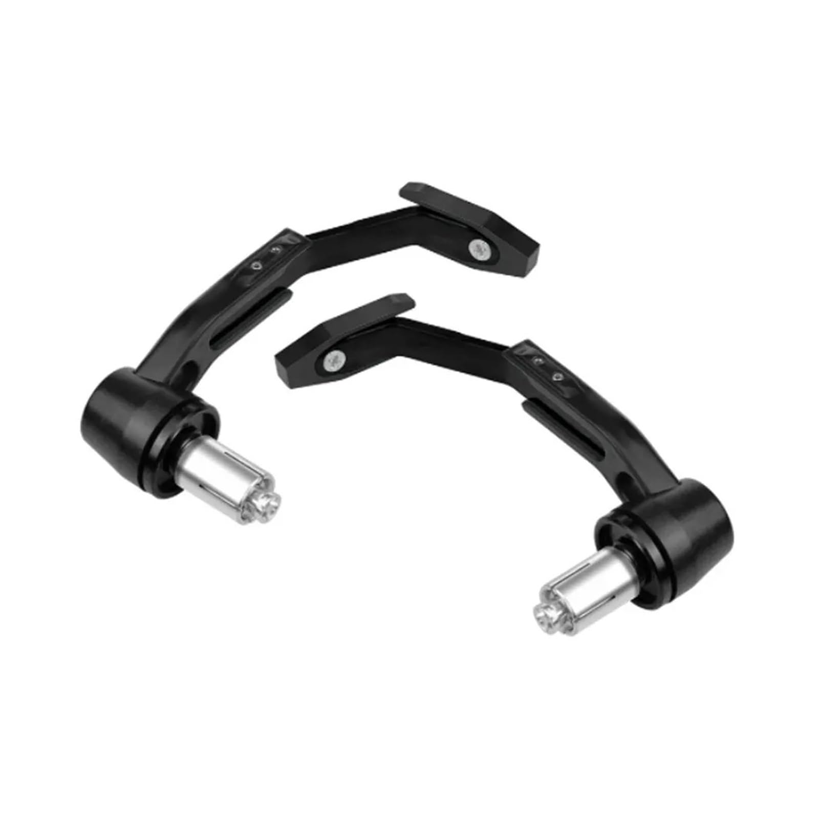 Handschutz Motorrad 22MM Motorrad Universal Handprotektoren Schutz Motocross Dirt Bike Handprotektoren Lenker Guards Aluminium Hand Bar Stehen Lenker Handschützer(Schwarz) von Awqmx