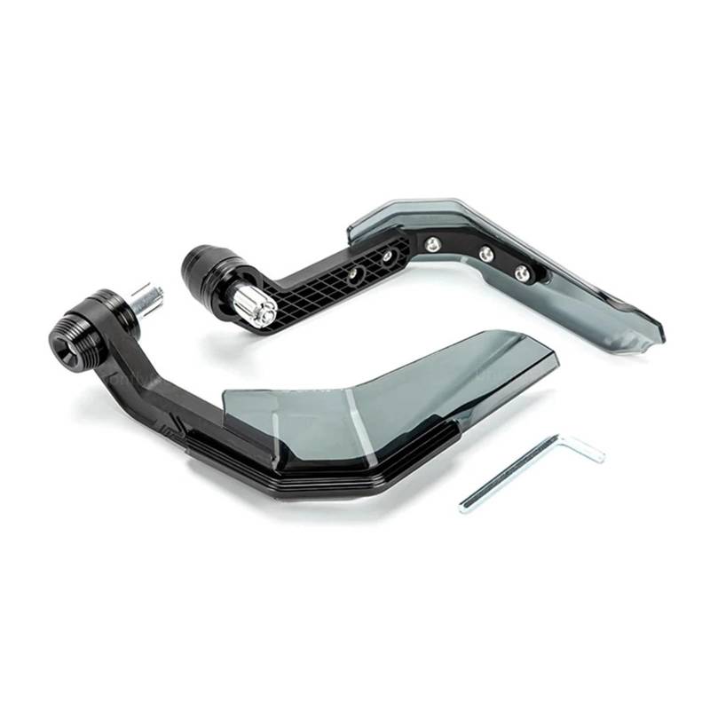 Handschutz Motorrad Für Ducati Desert X DesertX 2021 2022 2023 Motorrad Hand Schutzfolie Windschutzscheibe Handschutz Motocross Roller Schutzhülle Lenker Handschützer(Schwarz) von Awqmx