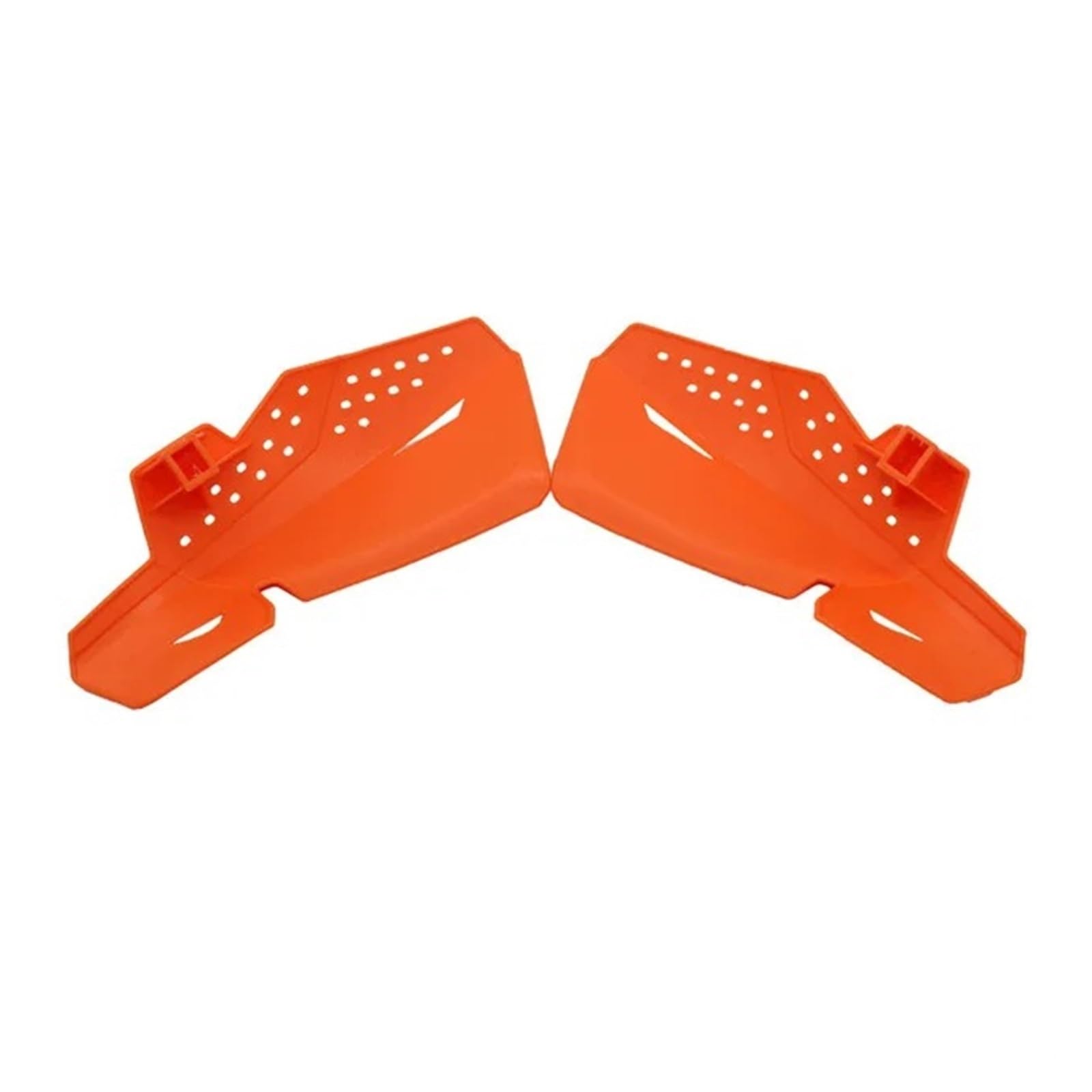 Handschutz Motorrad Für Kawasaki ATV Dirt Bike Pit Bike Universal Motorrad 22mm 7/8" ABS Handprotektoren Handschutzschutz Lenker Handschützer(Orange) von Awqmx