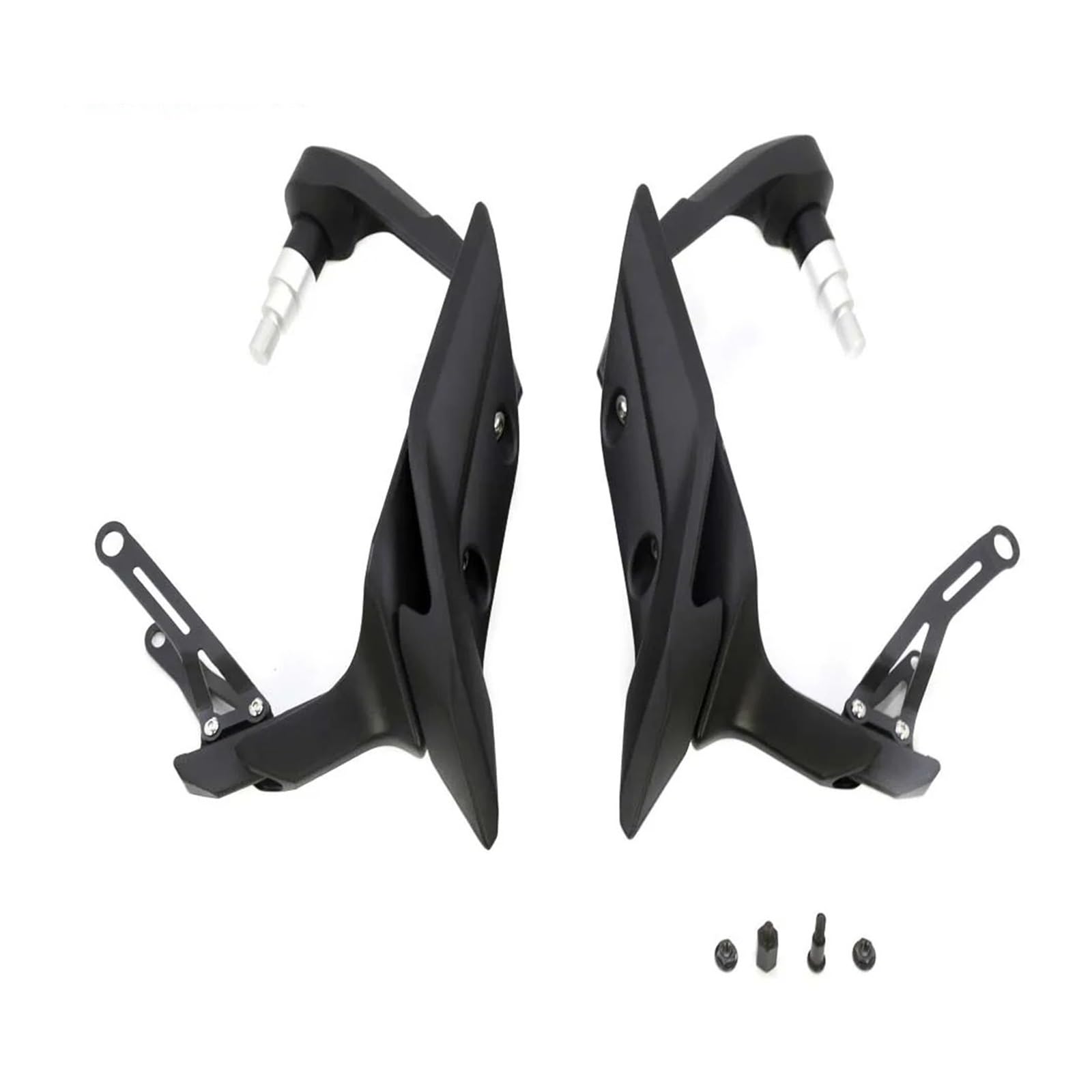 Handschutz Motorrad Für MT-09 Für MT09 Tracer 2014 2015 2016 2017 2018 MT 09 Handschutz Motorrad Handprotektoren Lenker Wachen Motorrad Zubehör Lenker Handschützer(Black Complete) von Awqmx