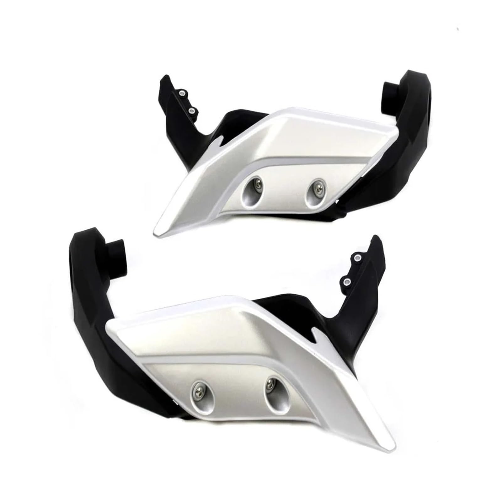 Handschutz Motorrad Für MT-09 Für MT09 Tracer 2014 2015 2016 2017 2018 MT 09 Handschutz Motorrad Handprotektoren Lenker Wachen Motorrad Zubehör Lenker Handschützer(Silver Complete) von Awqmx