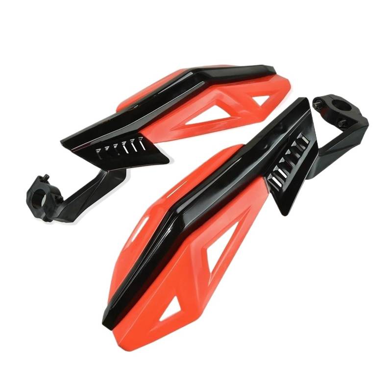 Handschutz Motorrad Für Suzuki RMZ250 RMZ450 RMZ 250 RMZ 450 2005-2018 Motorrad Handschutz Handschutz Schild Winddicht Schutz Getriebe Dirt Bike Lenker Handschützer(Orange) von Awqmx