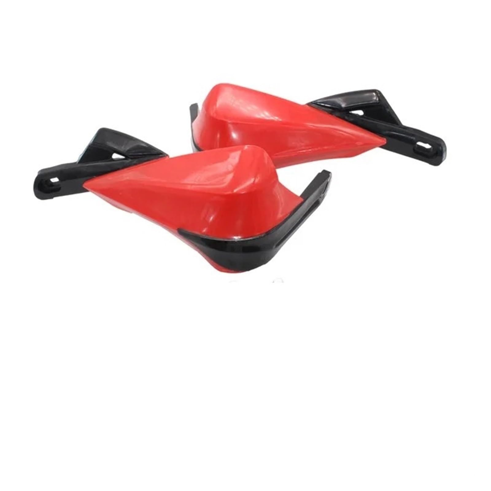 Handschutz Motorrad Universal Für Kawasaki 22mm-28mm Motorrad Handprotektoren Protektoren Schwarz Pinsel Bar Handschutz Handschutz Lenker Handschützer(Red) von Awqmx