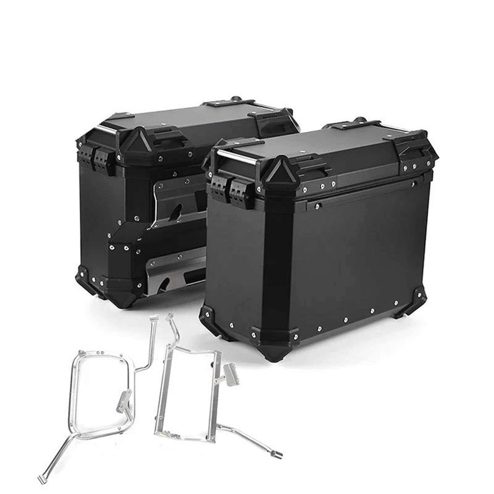 Leder & Satteltaschen Für G310GS G 310GS G 310 GS G310GS 2017-2021 37L Motorrad Gepäck Taschen Rack CNC Aluminium Legierung Seite Boxen Motorradtasche von Awqmx