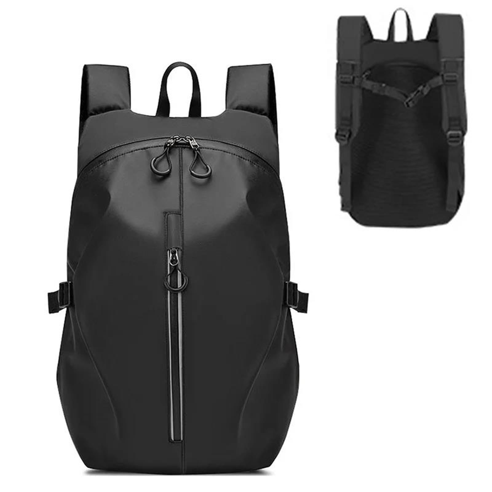 Leder & Satteltaschen Motorrad Fahrrad Große Kapazität Multifunktionale Motorrad Helm Tasche Wasserdicht Radfahren Rucksack Reflektierende Reisetasche Motorradtasche(A) von Awqmx