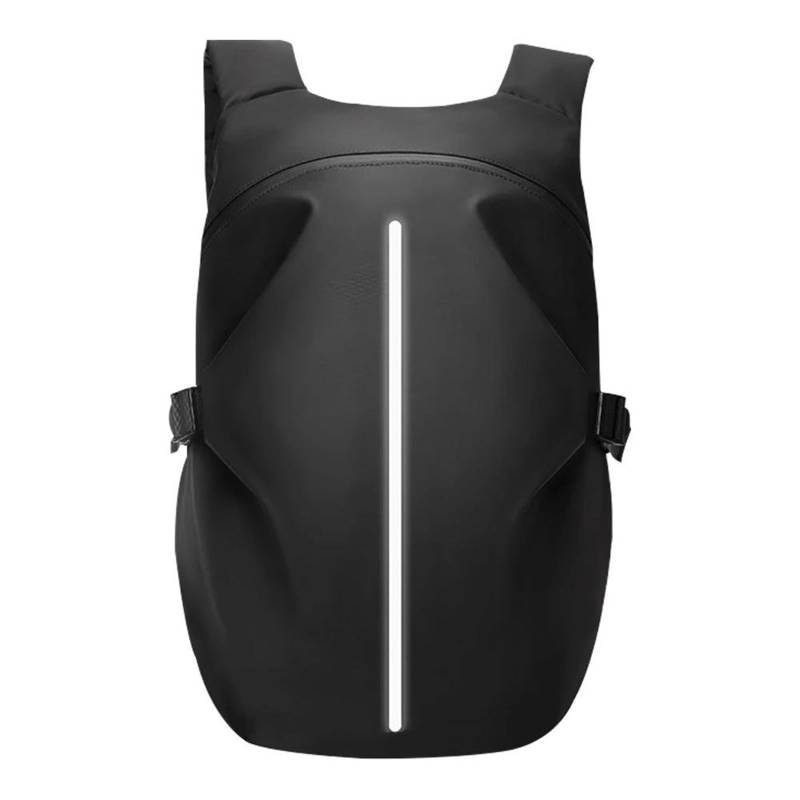 Leder & Satteltaschen Motorrad Rucksack Outdoor Sport Reithelm Rucksack Reflektierend Für Geschäftsreisen Motorradtasche(A) von Awqmx