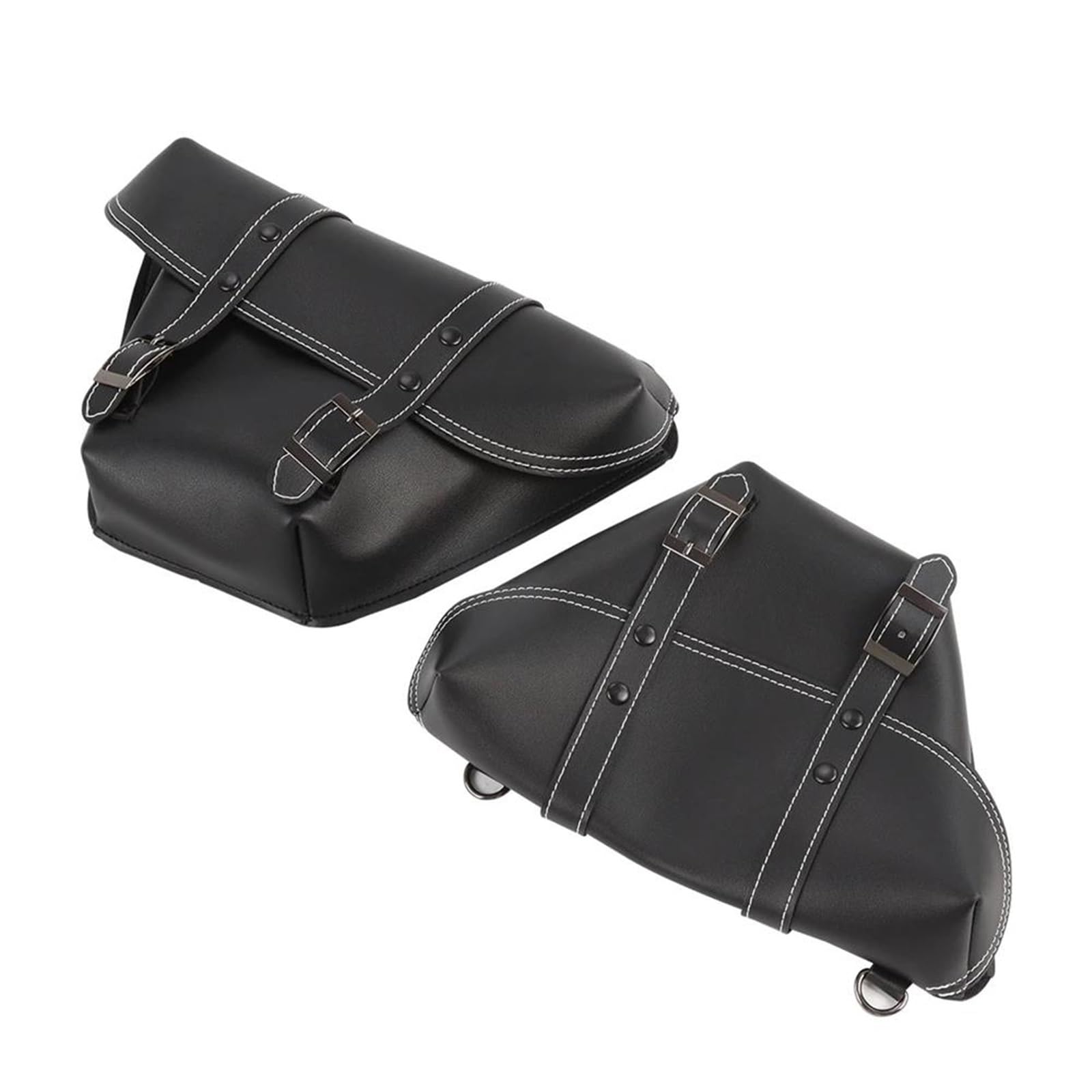 Leder & Satteltaschen Universelle Motorrad Satteltasche Gepäckaufbewahrung Leder Werkzeug Seitentasche Wasserdicht Motorradtasche(A) von Awqmx