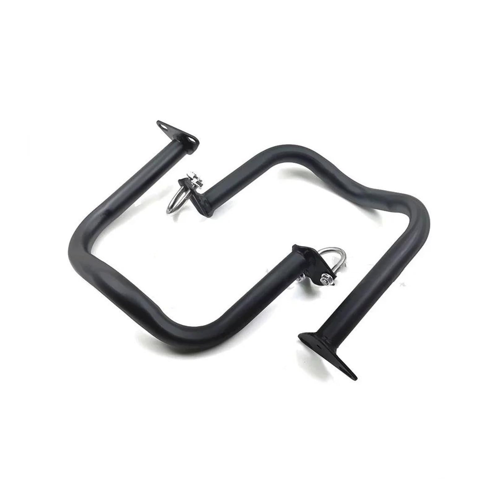 Motorrad Motorschutzbügel Sturzbügel Für CB 400SS Für CB400SS CB 400 SS Motorrad Motor Schutz Stoßstange Autobahn Crash Bar Protector Motorschutzbügel(Schwarz) von Awqmx