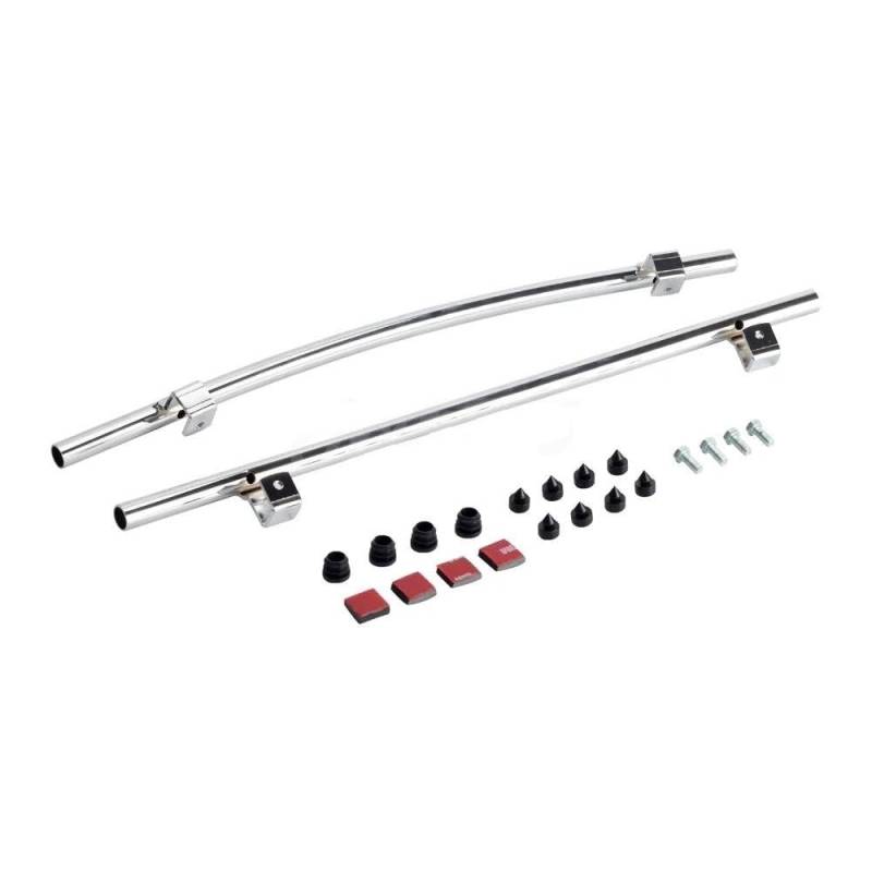 Motorrad Motorschutzbügel Sturzbügel Für Sprint 150 Für Primavera 150 Rahmenschutz Sturzbügel Stoßstange Motorschutzbügel Kit Schwarz/Chrom Motorrad Seitenschutz Abdeckleiste Motorschutzbügel(Chrome) von Awqmx