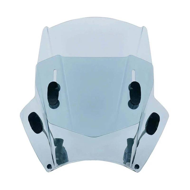 Motorrad Spoilerscheibe FÜR GROM FÜR GROM125 FÜR GROM 125 FÜR MSX125 FÜR MSX 125 Motorrad Zubehör Windschutz Windschutz Windabweiser Tourenscheibe(Adjust Light Grey) von Awqmx