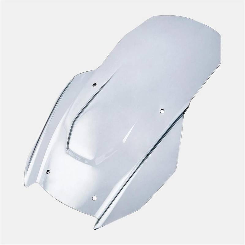 Motorrad Spoilerscheibe Für ADV350 2022 2023 2024 Für ADV 350 Motorrad Frontscheibe Wind Schild Zubehör Windschutzscheibe Windschutz Air Deflektor Tourenscheibe(Light Smoke) von Awqmx