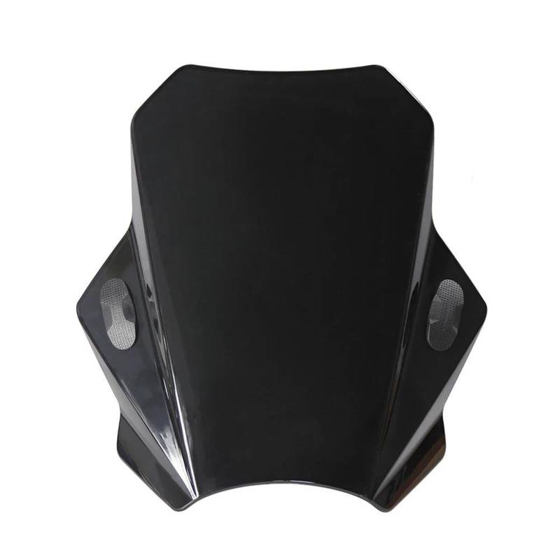 Motorrad Spoilerscheibe Für CB300F Für CB400F Für CB500F Für CB 300F 400F 500F Windschutzscheibe Motorrad Windabweiser Clamp-On Variable Windschutzscheibe Spoiler Tourenscheibe(Schwarz) von Awqmx