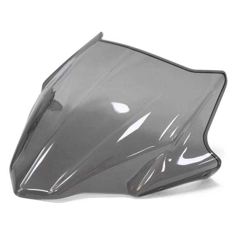 Motorrad Spoilerscheibe Für Kawasaki Für Z 900 Für Z900 Für Z650 2020 2021 2022 2023 2024 Motorrad Windschutzscheibe Bildschirm Visier Double Bubble Windabweiser Tourenscheibe(Light Gray) von Awqmx