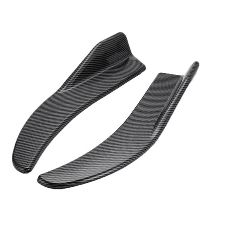 Seitenschweller 1 Paar Auto-Stoßstangenspoiler Vorne Und Hinten, Antikollisions-Universal-Auto-Seitenschweller Auto Seitenschweller(Carbon fiber) von Awqmx