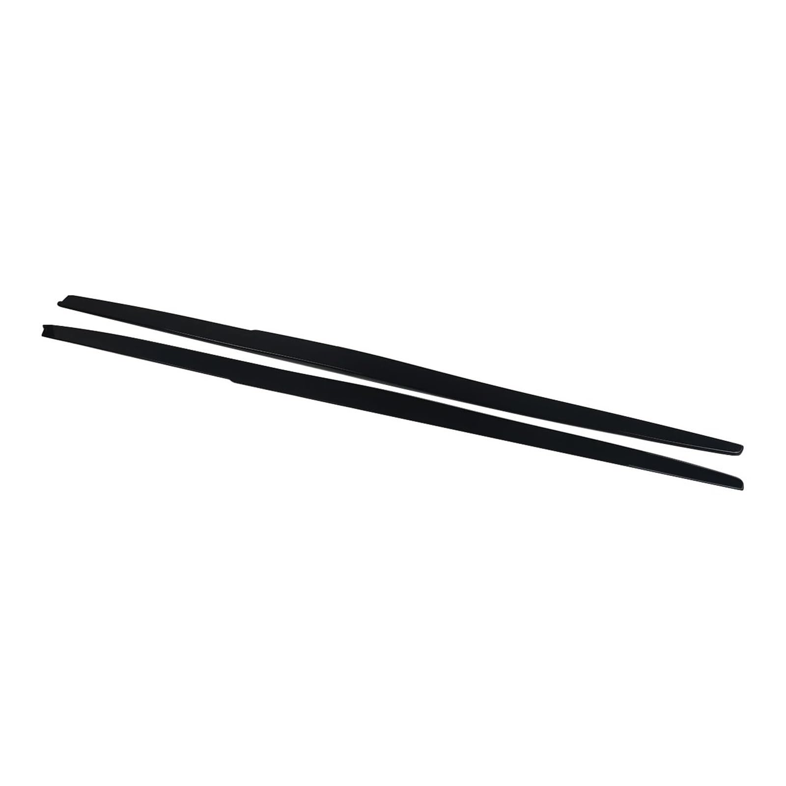 Seitenschweller FÜR 5ER FÜR F10 GLOSS BLACK SIDE SKIRT EXTENSION BLADES KIT Auto Seitenschweller von Awqmx