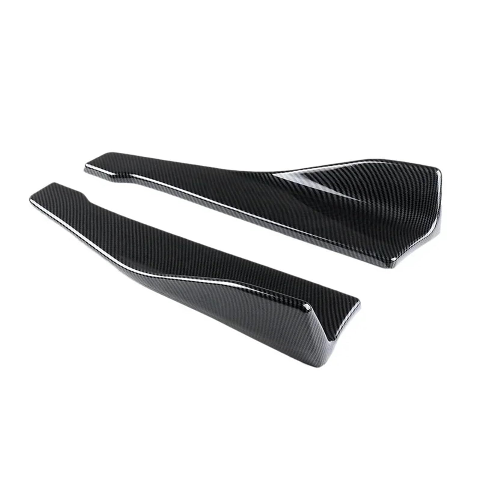 Seitenschweller Für 3 Serie Für E90 E92 Für 335i 48 Cm Schürze Spoiler Seite Rock Verlängerung Body Kit Universal Auto Seitenschweller(Carbon Fiber Look) von Awqmx