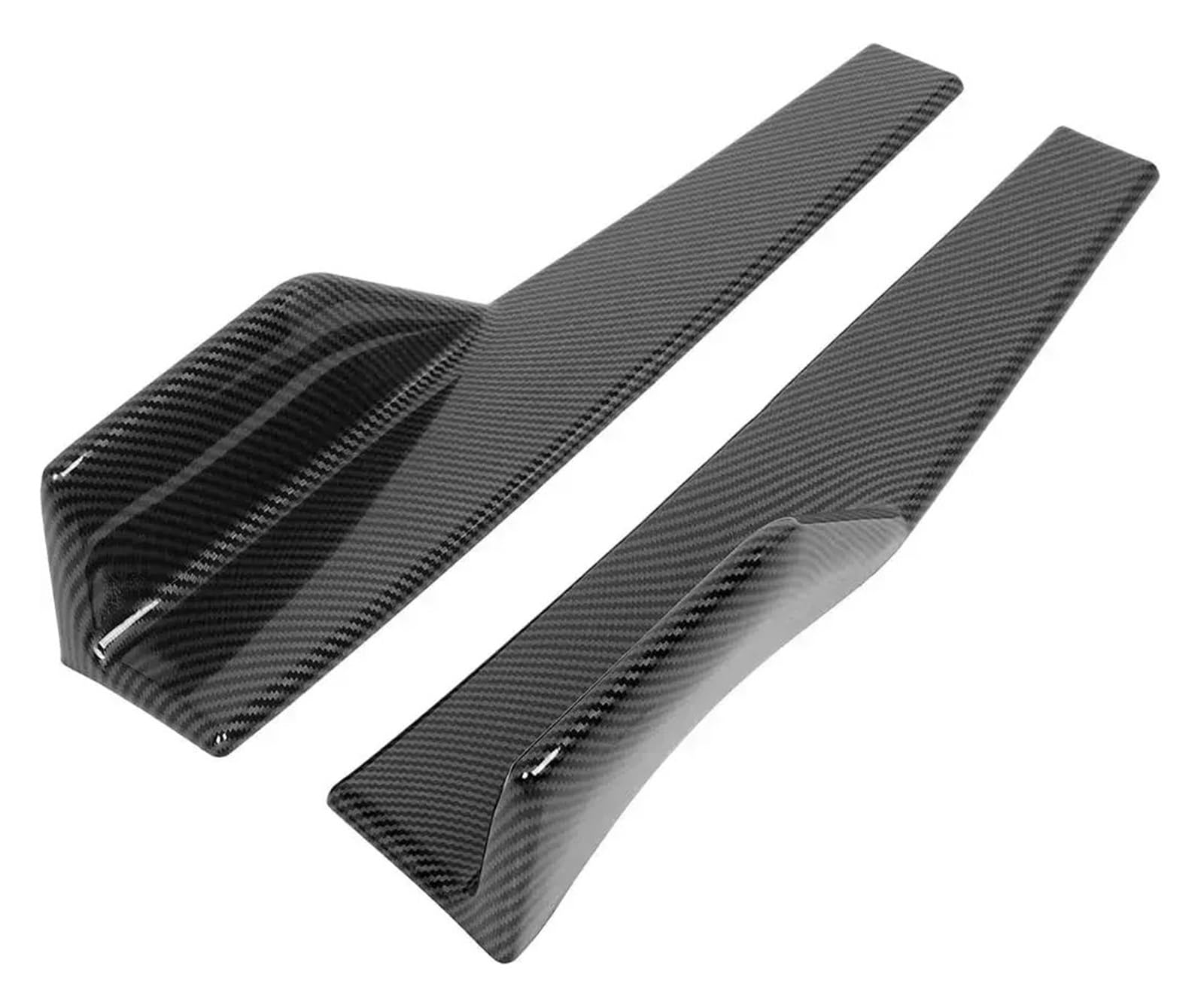 Seitenschweller Für A3 Für A4 Für A6 Für C6 Für C5 Für C7 Universal Side Rock Body Kit Spoiler Auto Zubehör Auto Seitenschweller(Carbon Fiber Look) von Awqmx