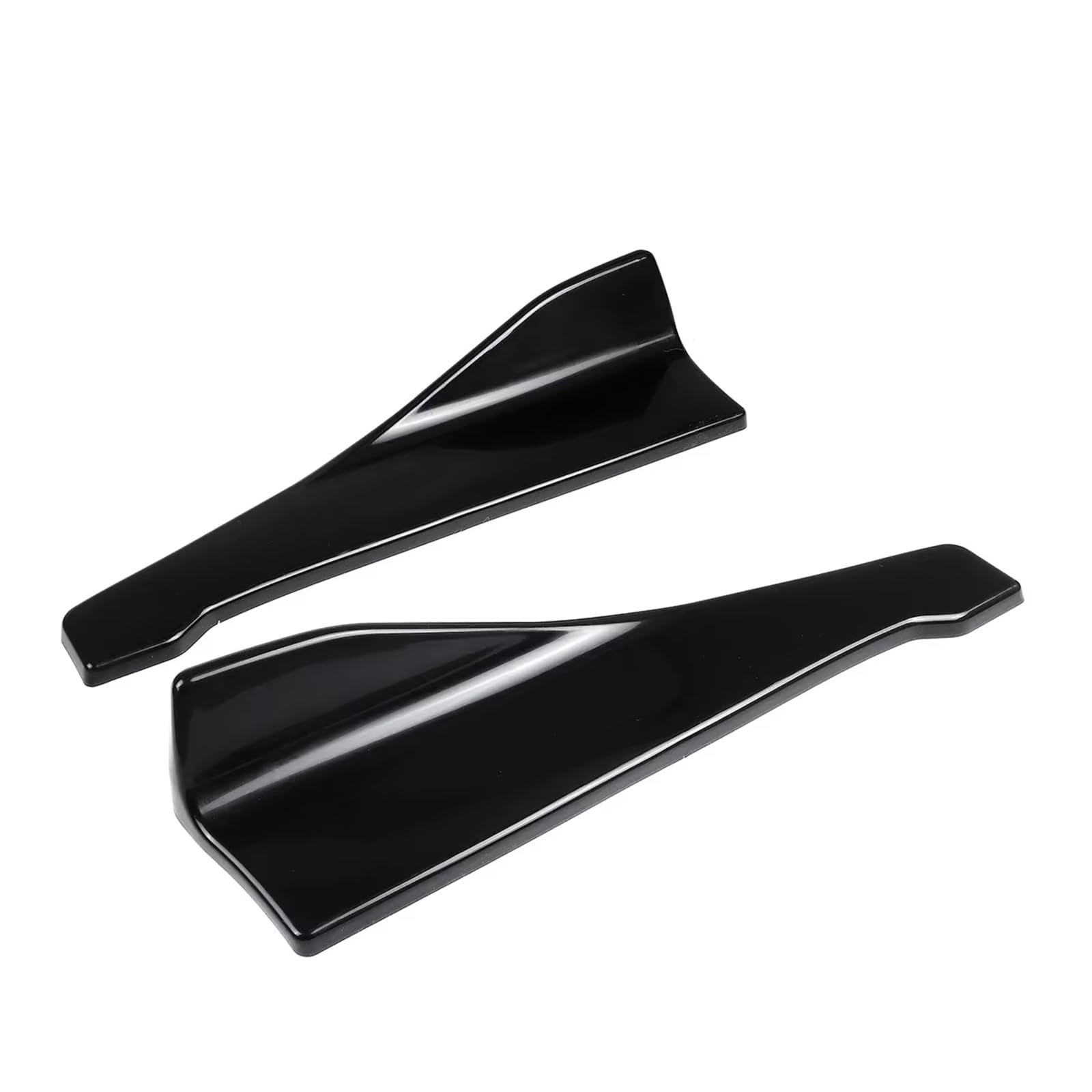 Seitenschweller Für A3 Für B8 Für Q3 Universal Heckstoßstange Seitenschweller Splitter Winglet Canards Auto Seitenschweller(48cm) von Awqmx