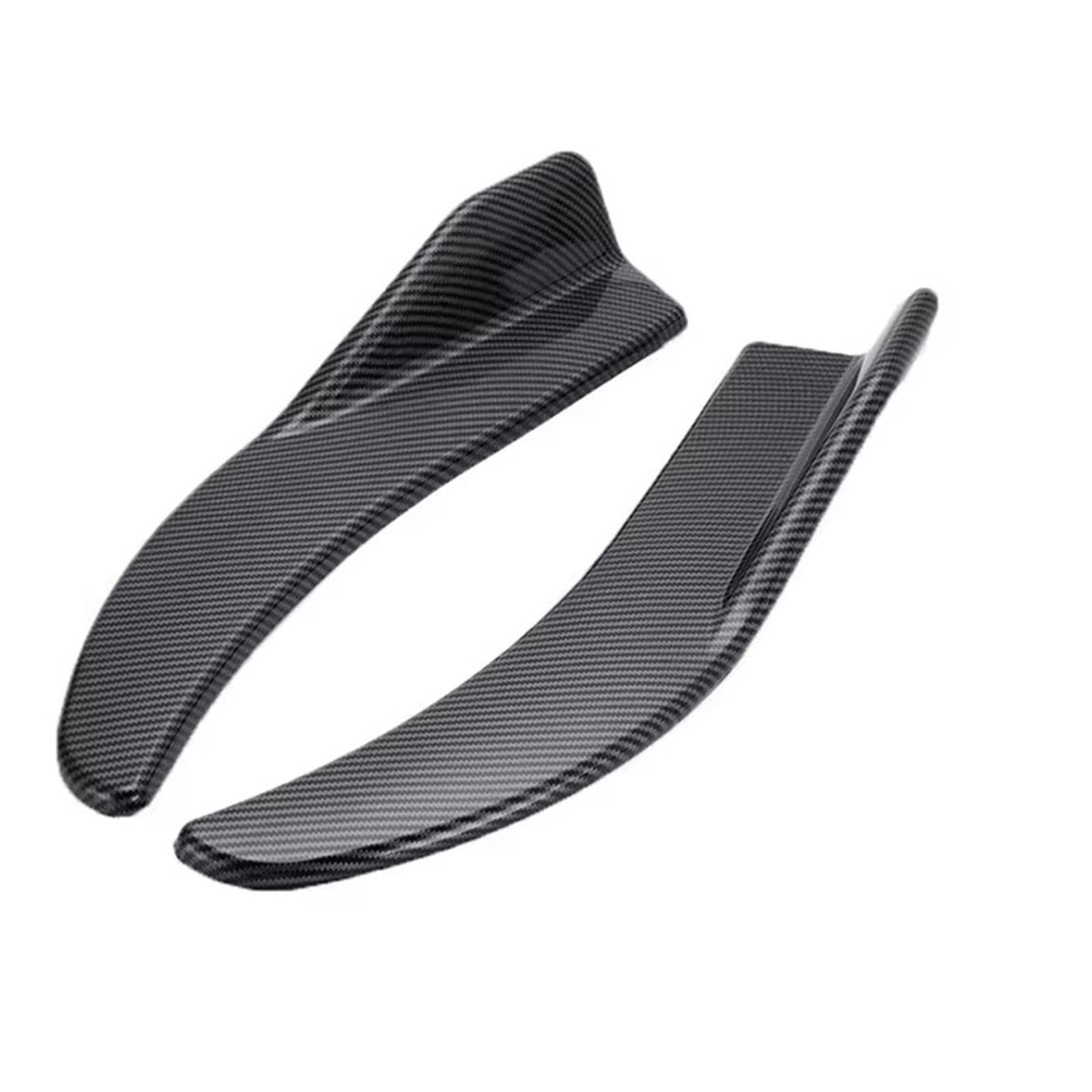 Seitenschweller Für A4 Für B8 Für A5 Für A6 Für C7 Für A3 Für 8V Für 8P 1 Paar Universal Auto Bumper Spoiler Vorne Hinten Lip Seite Rock Auto Seitenschweller(Carbon Fiber Look) von Awqmx