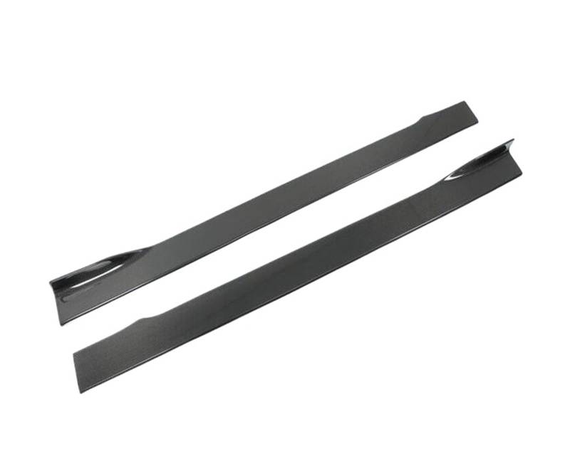 Seitenschweller Für A6 Für S6 Für RS6 Für C7 Für C 7,5 2012-2018 Carbon Side Körper Röcke Kit Lip Splitter Trim Abdeckung Spoiler Auto Seitenschweller(B) von Awqmx