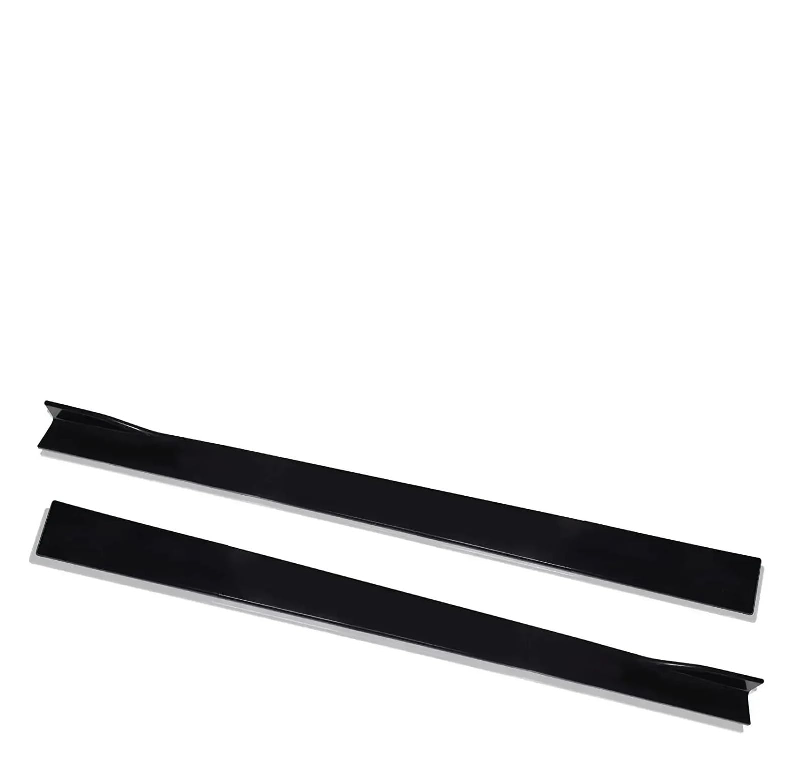 Seitenschweller Für Cadillac Für ATS Für CTS Für CTS-V 78,7 "Auto Seite Rock Splitter Spoiler Lip Rocker Panel Extensions Körper Kit Auto Seitenschweller(Schwarz) von Awqmx