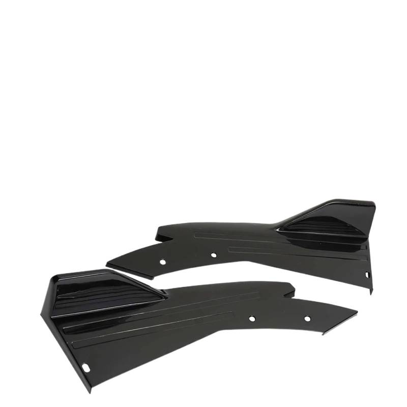 Seitenschweller Für Chrysler Für 300 Für 200 2012-2022 Auto Hinten Splitter Diffusor Body Kit Side Rock Protector Spoiler-Abdeckungen Auto Seitenschweller(Schwarz) von Awqmx