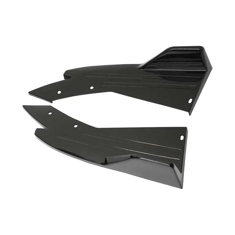 Seitenschweller Für E46 E90 Für 325i 335i 330i Für M3 Hinten Diffusor Splitter Spoiler Canards Seite Röcke Abdeckung Trim Auto Seitenschweller(Schwarz) von Awqmx