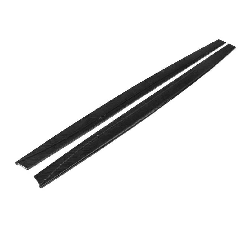 Seitenschweller Für F82 Für F83 Für M4 Für F80 Für M3 2015-2020 2PCS Real Carbon Fiber Seite Röcke Glänzend Panel Verlängerung Körper Kit Auto Seitenschweller von Awqmx