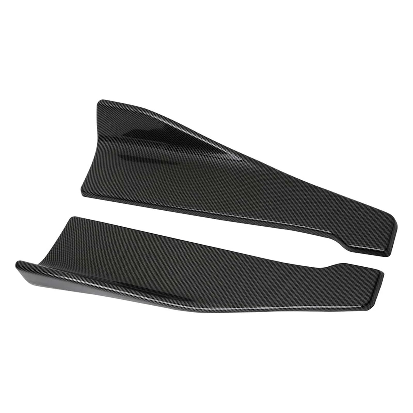 Seitenschweller Für Ford Für Fusion 2006-2020 48 Cm Auto Rock Spoiler Seite Rock Winglets Diffusoren Verlängerung Rocker Splitter Auto Seitenschweller(Carbon Fiber) von Awqmx