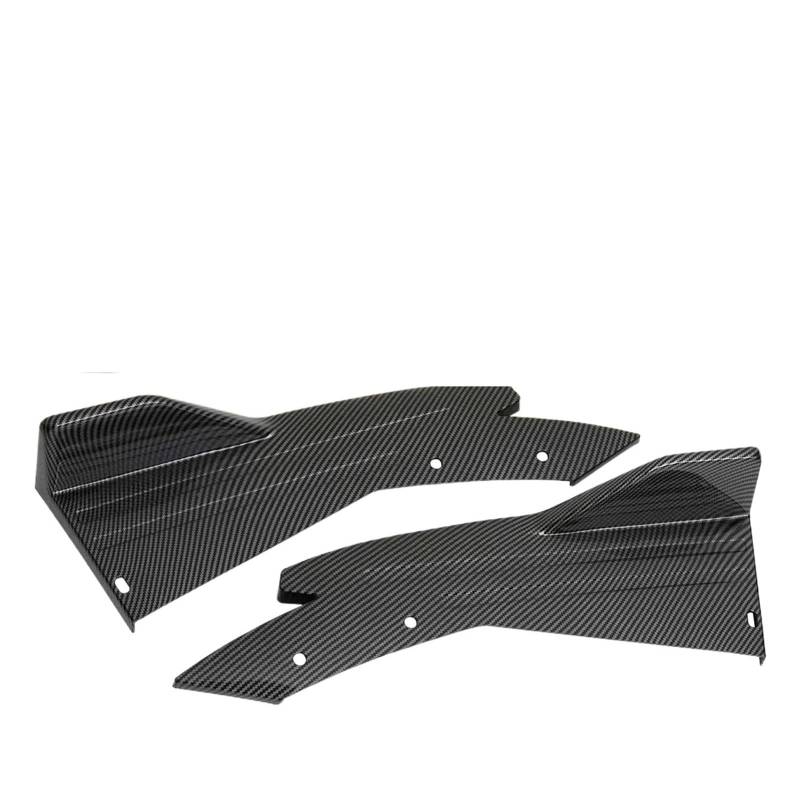 Seitenschweller Für Infiniti Für G37 Für Q50 Für Q60 Auto Hinten Lip Splitter Diffusor Körper Kit Seite Rock Schutz Abdeckungen Auto Seitenschweller(Carbon Fiber) von Awqmx