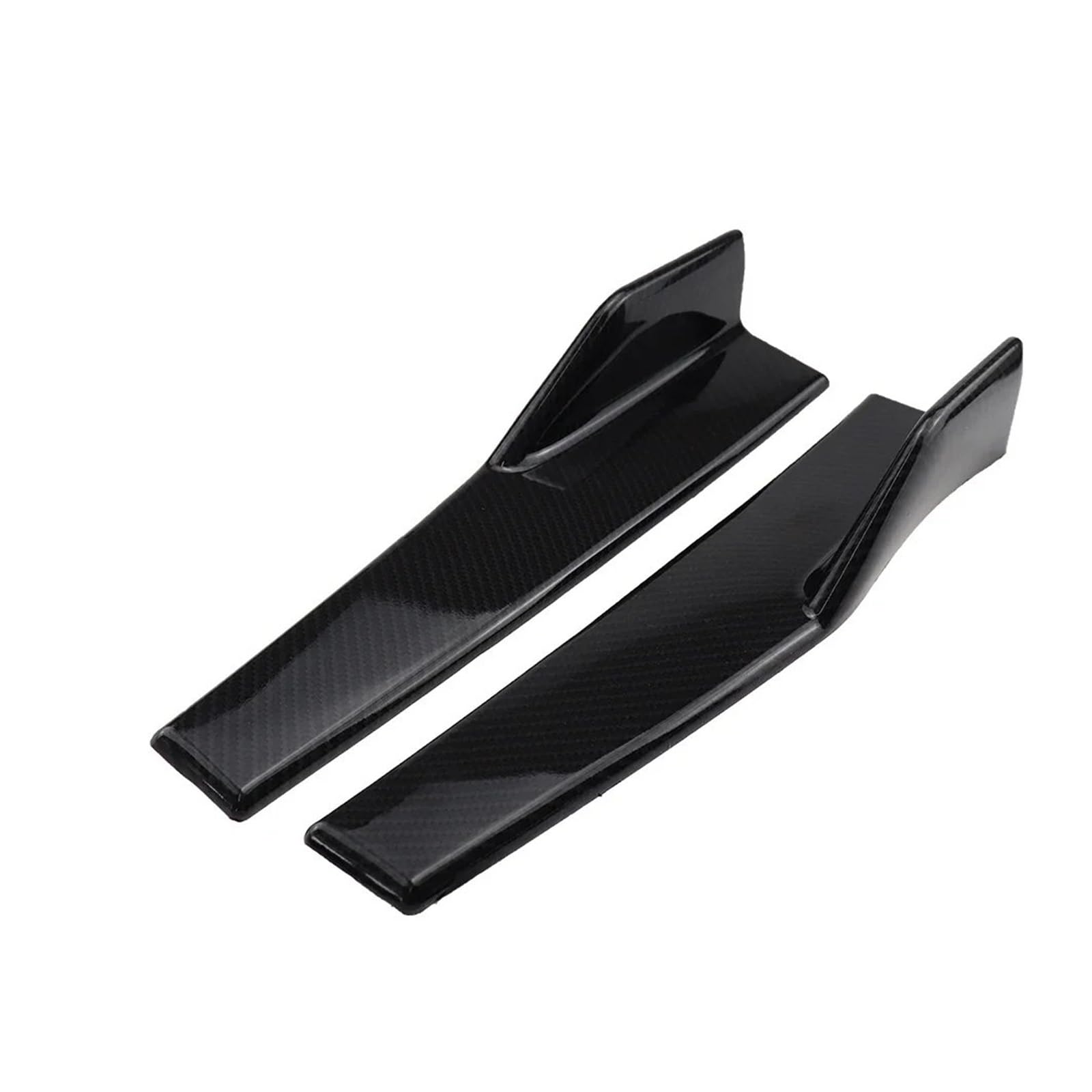 Seitenschweller Für Subaru Für Impreza Für WRX Für STI 45cm Universal Hinten Seite Rock Winglet Diffusor Lip Body Kit Auto Zubehör Auto Seitenschweller(Carbon Fiber Look) von Awqmx