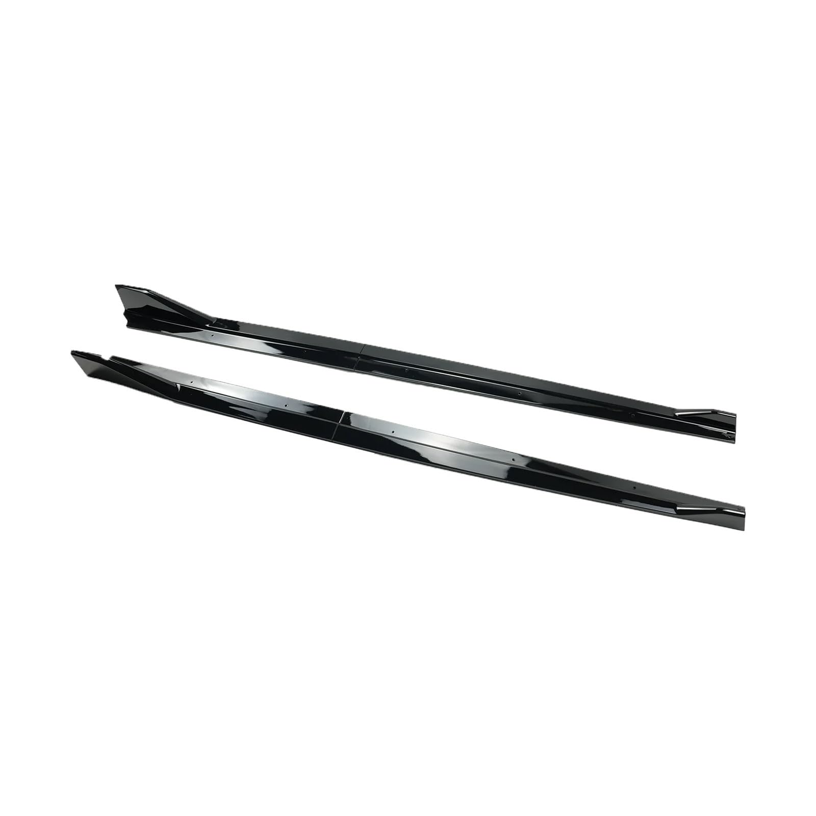 Seitenschweller Für Toyota Für Supra Für A90 Für A91 2020-2024 Auto Seite Rock Verlängerung Splitter Spoiler Körper Kit Auto Seitenschweller(Glossy Black) von Awqmx