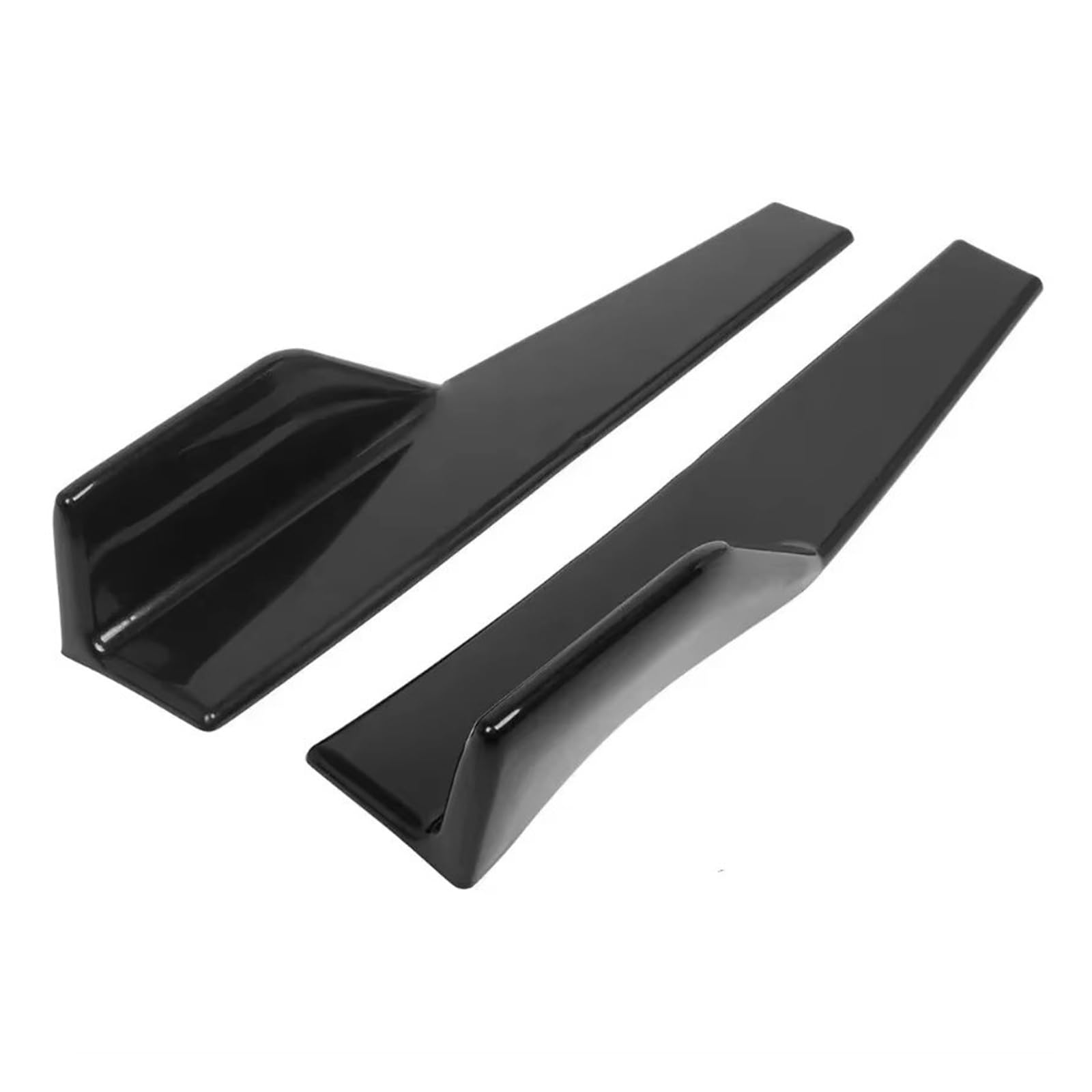 Seitenschweller Für VW Für Arteon Für CC 2017-2020 45 Cm Universal Side Rock Verlängerung Kotflügel Schutz Körper Kit Spoiler Trim Auto Seitenschweller(Schwarz) von Awqmx