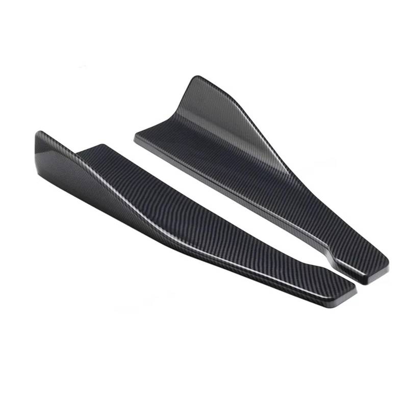 Seitenschweller Für VW Für Scirocco Für Golf 6 Für Opel Für Corsa Universal Auto Seite Rock Bumper Spoiler Splitter Schutz Auto Seitenschweller(Carbon) von Awqmx