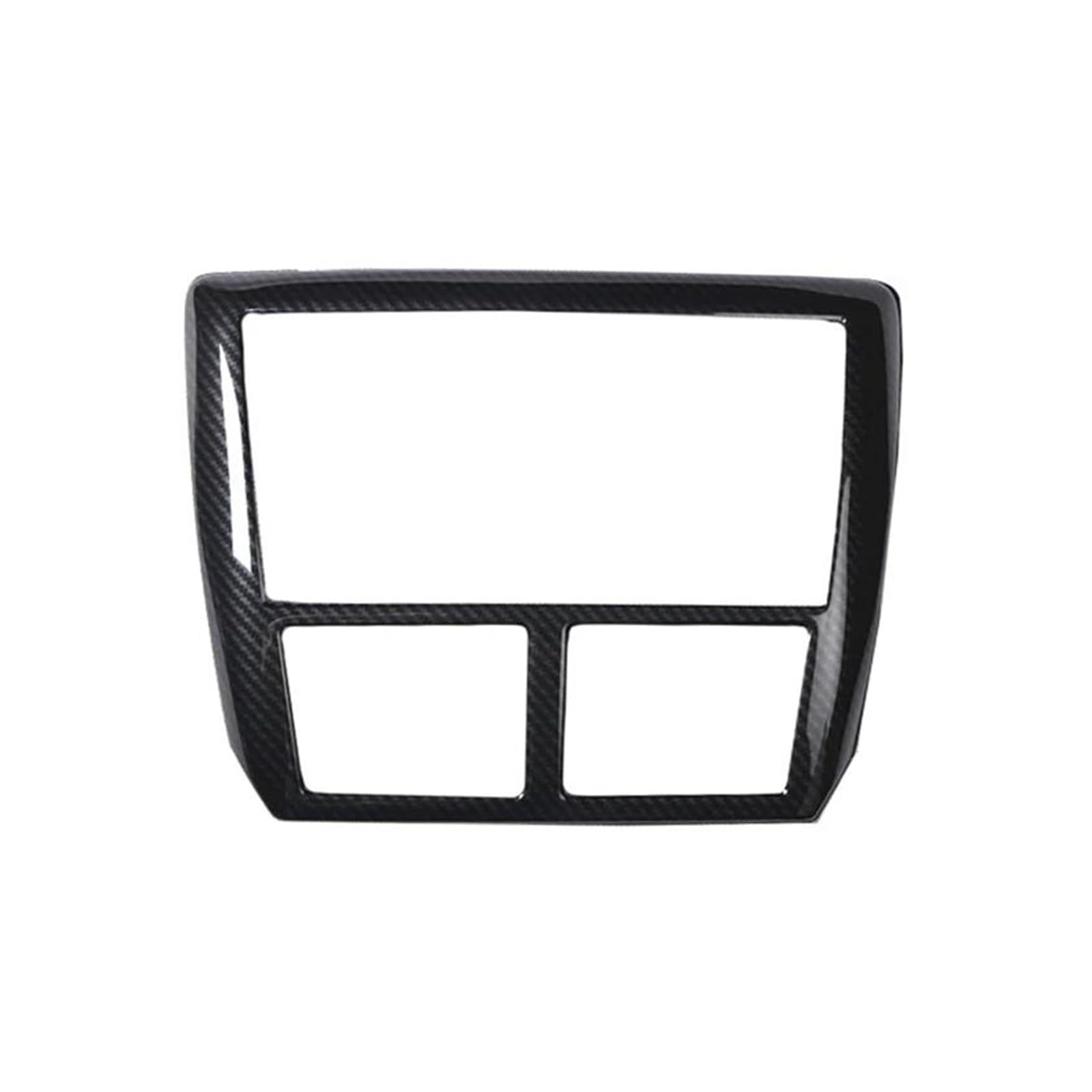 Verkleidung der Konsolenverkleidung Für Subaru Für Forester 2008-2012 RHD Auto Innentürgriff Fenster Schalter Panel Abdeckung Trim ABS Carbon Fiber Stil Mittelkonsole Dekor(Central Panel) von Awqmx