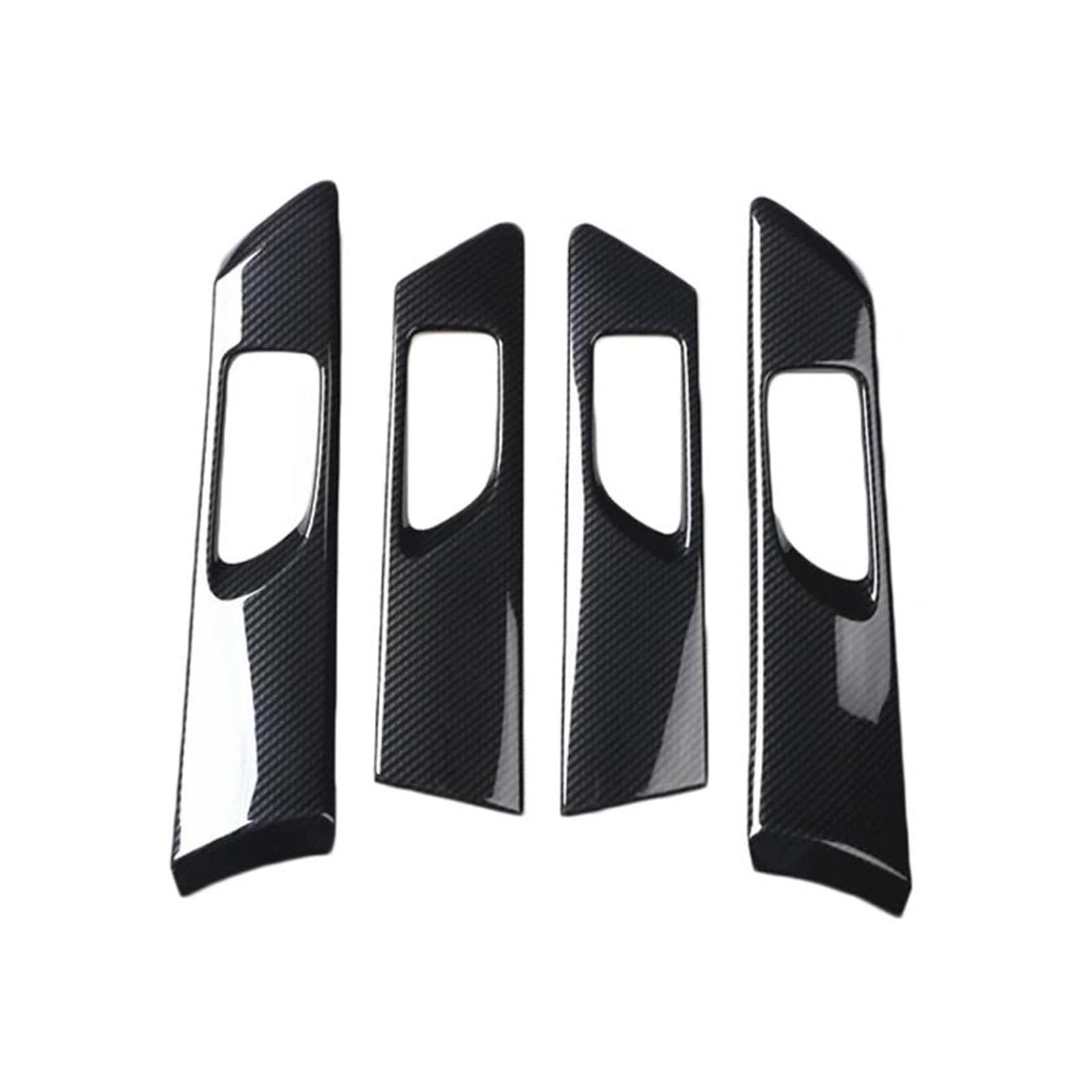 Verkleidung der Konsolenverkleidung Für Subaru Für Forester 2008-2012 RHD Auto Innentürgriff Fenster Schalter Panel Abdeckung Trim ABS Carbon Fiber Stil Mittelkonsole Dekor(Door Handle) von Awqmx