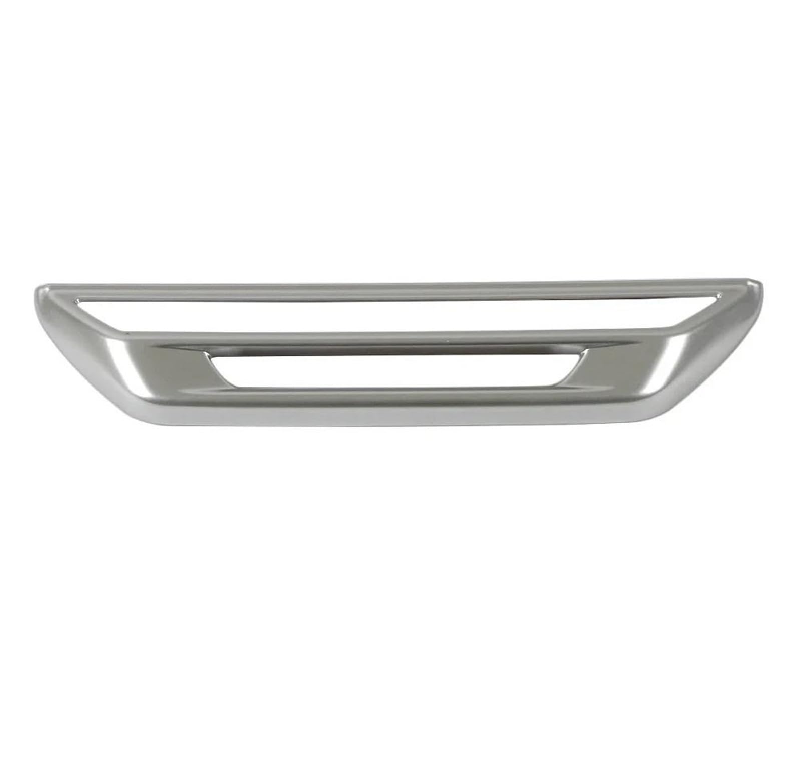 Verkleidung der Konsolenverkleidung Für VW Für ID.4 Für ID4 2021 2022 2023 Auto Center Console Multimedia-Menü AC-Taste Klimaanlage Einstellschalter Rahmenverkleidung Mittelkonsole Dekor(Matte Silver) von Awqmx